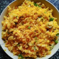 A picture of Vegetable poha.