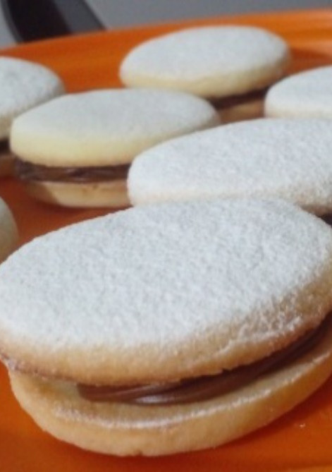 Una foto de Alfajores sablée