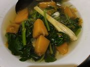 Gambar sayur bayem bening royco