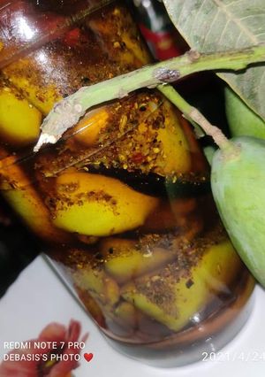 আম তেল আচার (Aam tel achaar recipe in Bengali) রেসিপির প্রধান ছবি