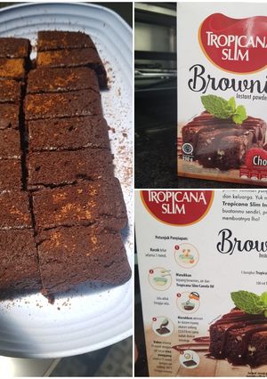 Foto resep Brownies Instan Sobat Diet