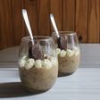 Postrecito rápido de dulce de leche con cookies