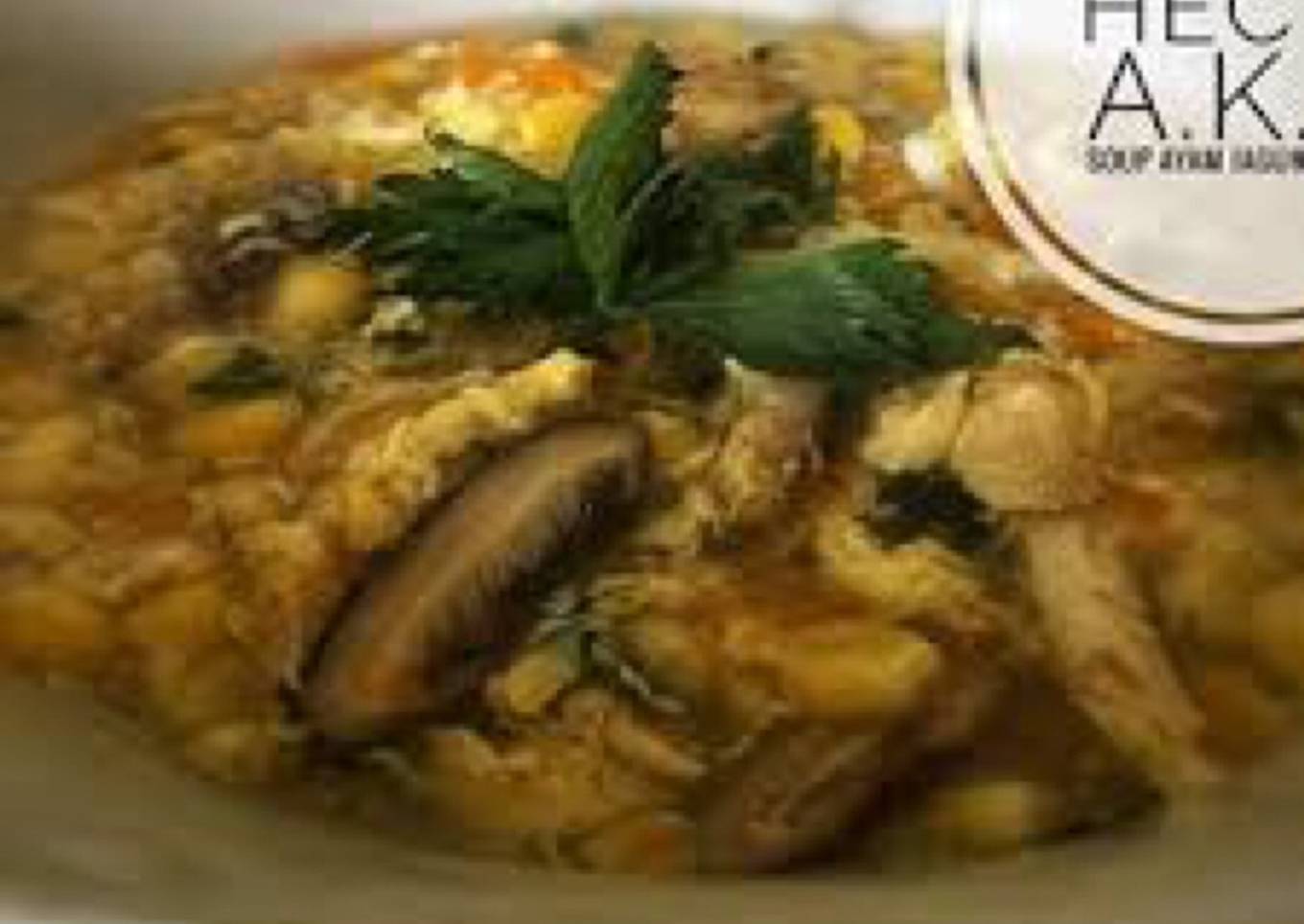 Soup ayam jagung manis (hechi)
