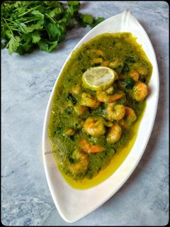 লেমন করিয়েনডার প্রন(lemon coriander prawn recipe in Bengali) রেসিপির প্রধান ছবি