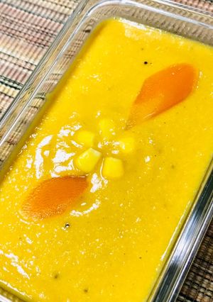 Foto resep Sup Jagung Ayam Organik