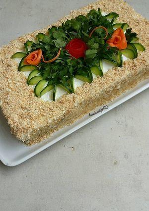 عکسی از دستور کیک مرغ