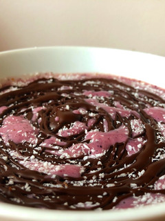 Foto de Gelado de Frutos do Bosque sem açúcar #gelado #frutosvermelhos #banana #frutos do bosque