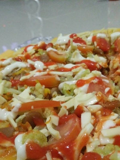 Foto resep Pizza teflon topping sayuran (simpel dan sehat)