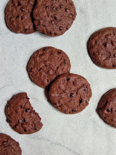 Foto resep Doubble Chocolate Chip Cookies