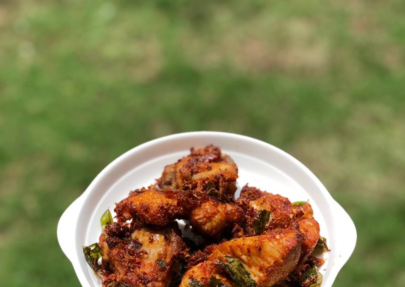 Ayam goreng rempah kari