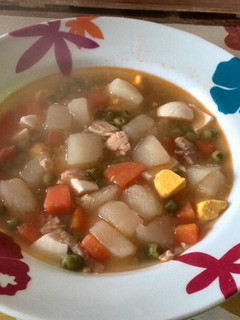 Una foto de Sopa rica