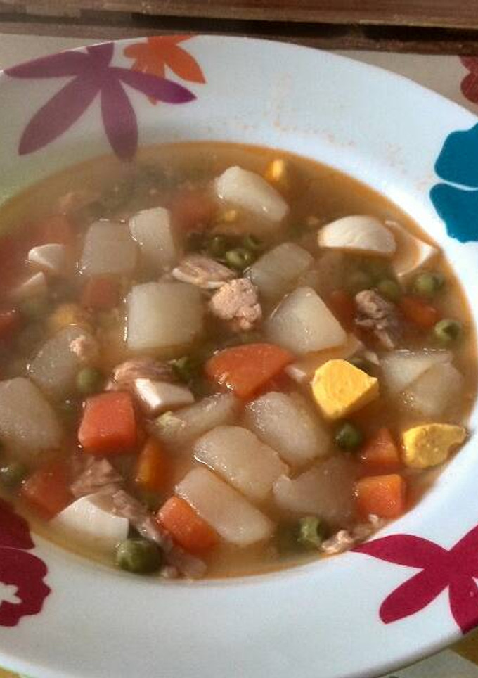 Una foto de Sopa rica