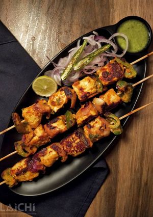 A picture of Paneer tikka.