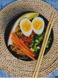 Vegetable Ramen with Egg