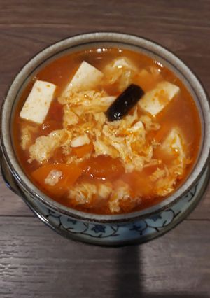 Foto resep Soup tomat tahu