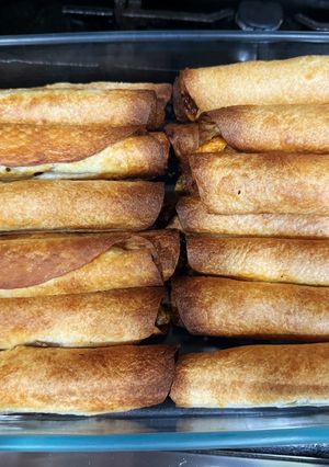 A picture of Easy Air Fryer Beef Taquitos.