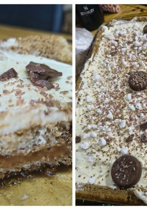 Una foto de Postre Estilo Tiramisú