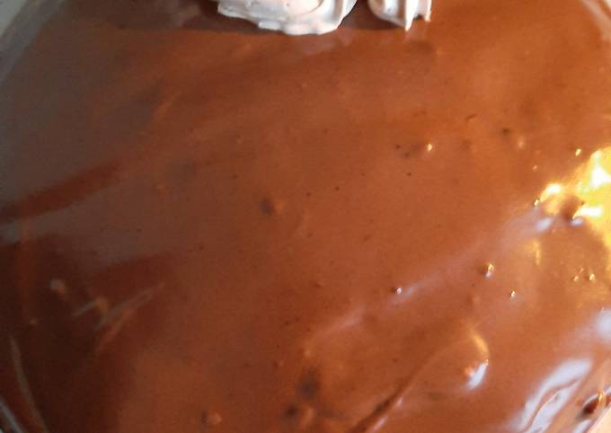 Chocolate ganash cake