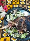 Charcoal Grilled Lamb Leg or Raan