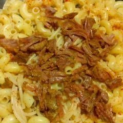 A picture of Meat macaroni.