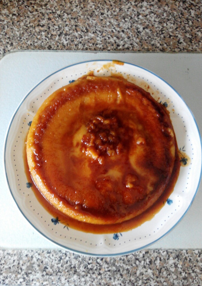 Una foto de Tarta de manzana en microondas