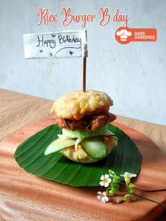 Foto resep Rice Burger B'Day