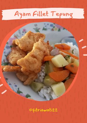 Foto resep 50. Ayam Fillet Tepung