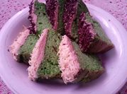 Gambar sponge cake pandan panggang