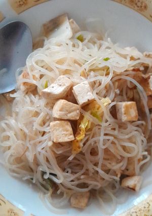 Foto resep Zea Tofu Saturday (Bihun Tahu di Sabtu Pagi)