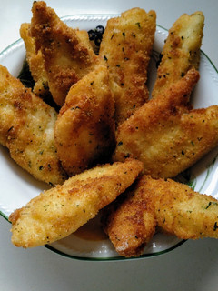 Una foto de Bacalao crujiente