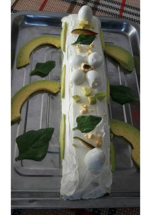 Una foto de Brazo de yuca 🍽👌🤗