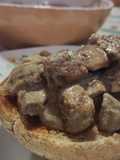 Solomillo de ternera con setas al roquefort🥩🍄‍🟫🧀