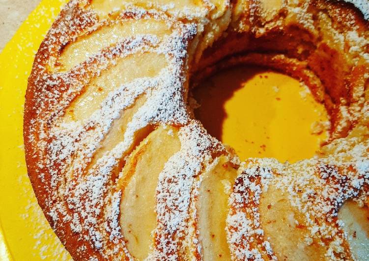 Steps to Prepare Quick Ciambellone alle Mele 🍏