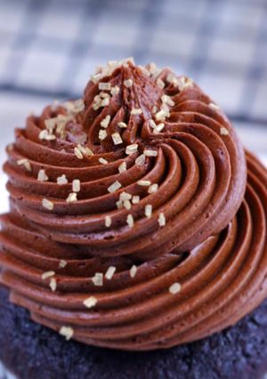 Una foto de FROSTING DE CHOCOLATE (GANACHE)✨