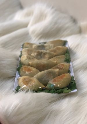صورة لوصفة سمبوسك بالبطاطس الهندية 😋