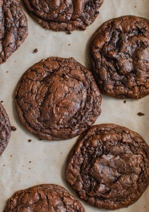 Una foto de Galletitas de brownie🍫