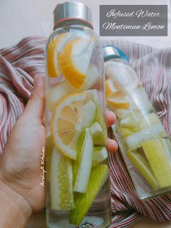Foto resep Infused Water Mentimun & Lemon