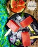 Watermelon popsicles