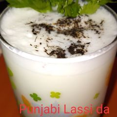 Punjabi lassi da chaska A picture of Punjabi lassi da chaska.