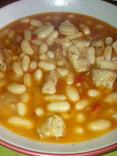 Una foto de Alubias con Ragu de cerdo
