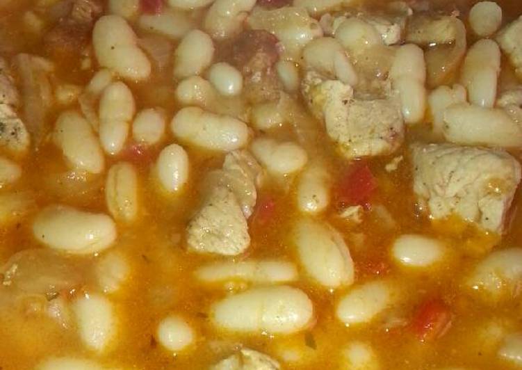 Alubias con Ragu de cerdo