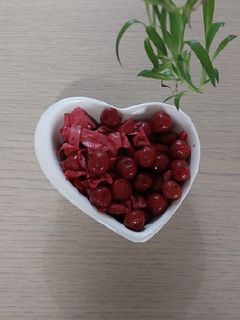 عکسی از دستور ترشی کلم قرمز و آلبالو