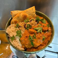 A picture of Butter Chicken Curry.