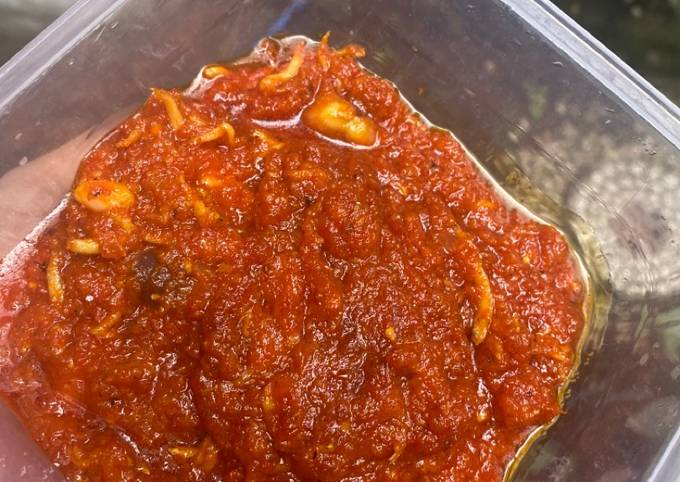 Sambal nasi lemak malaysia