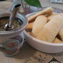 A picture of Galletitas vainillas caseras.