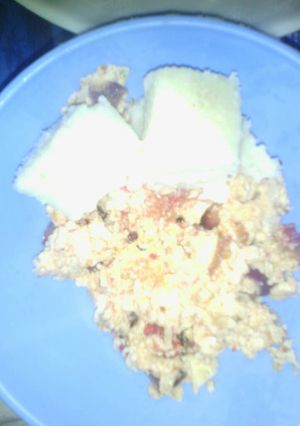 A picture of Fried eggs.