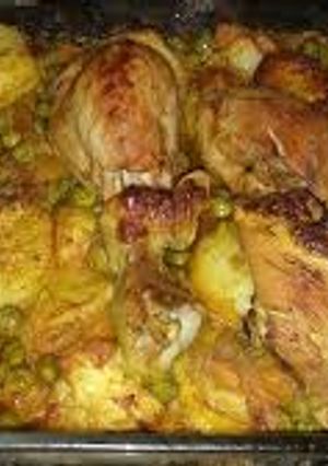 صورة لوصفة بطاطا كوشة و جلبان