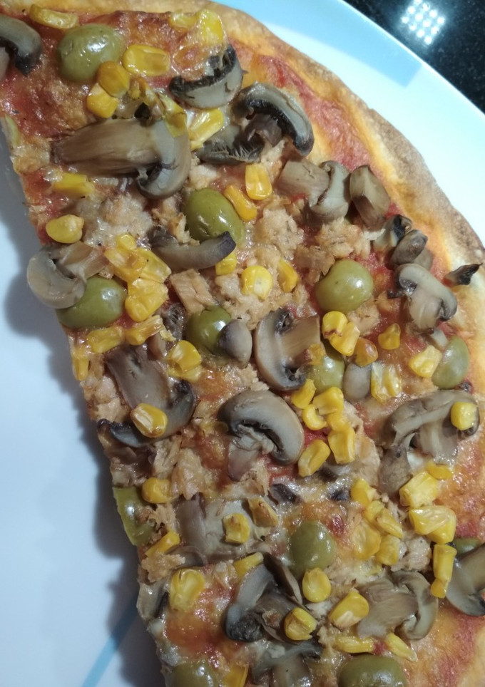 Una foto de Pizza light