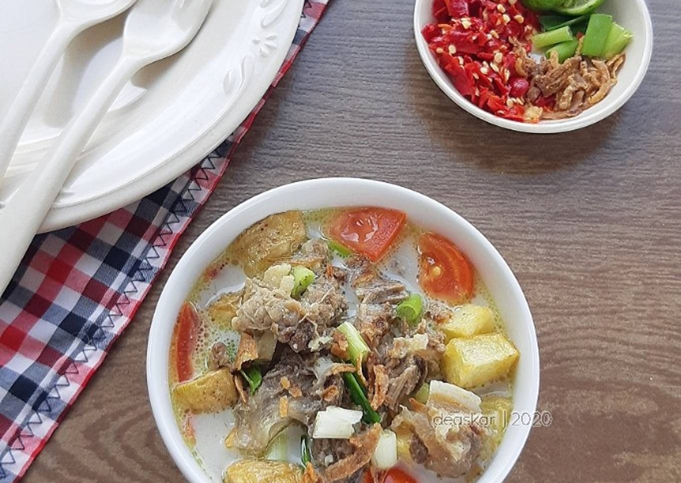 Soto Betawi (Resep H. Ali)