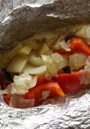 Una foto de Mix de Verduras asadas al plomo 🍡